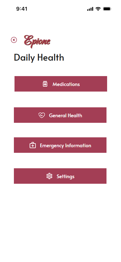 Epione - medical medication app