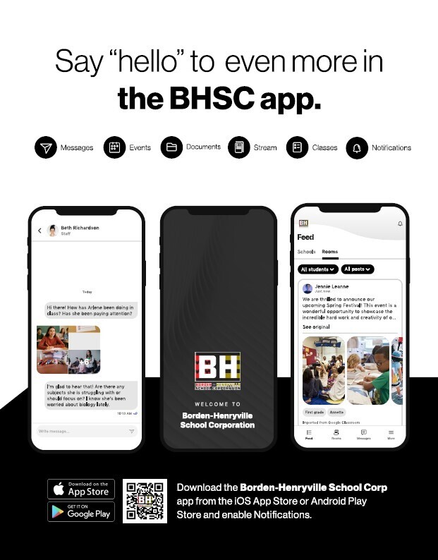BHSC app flyer