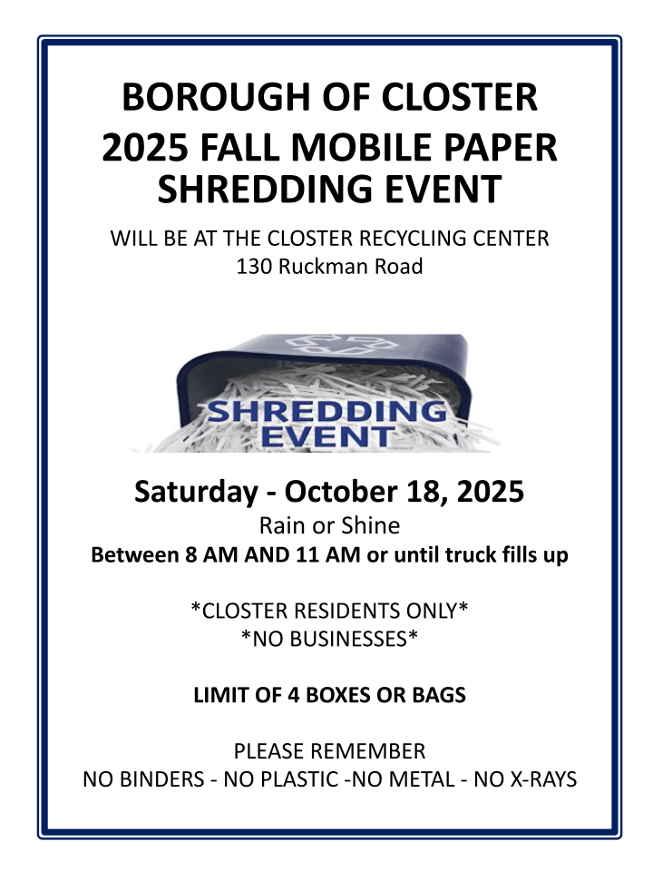 Shredding Event