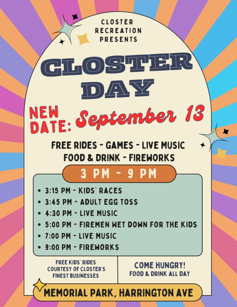 Closter Day Postponed