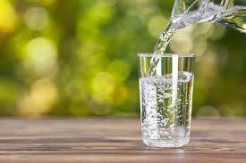 water being poured into a glass