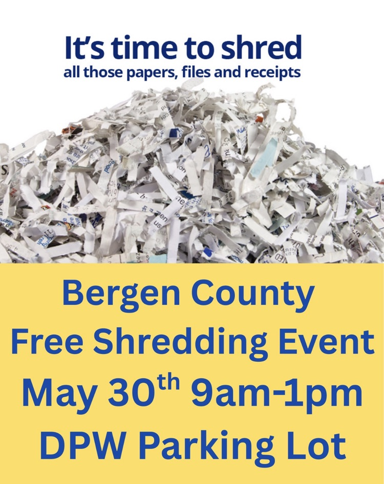shred event flyer