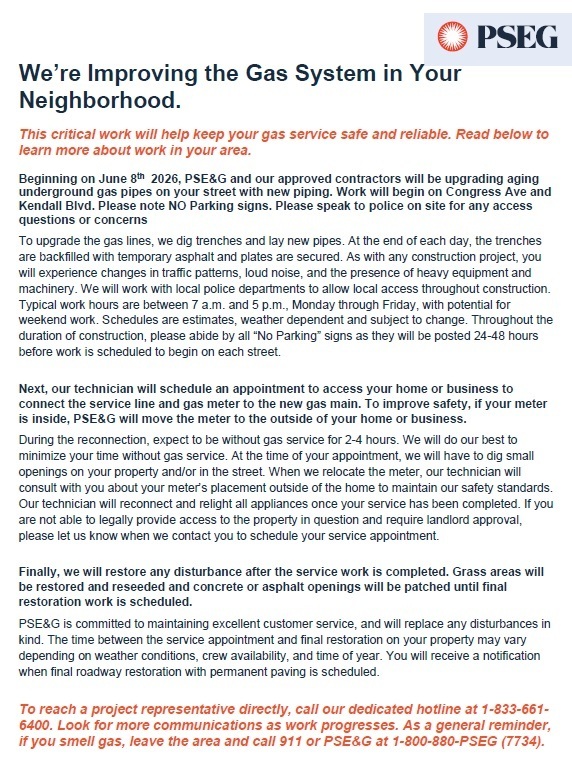 This critical work will help keep your gas service safe and reliable. Read below to learn more about work in your area.