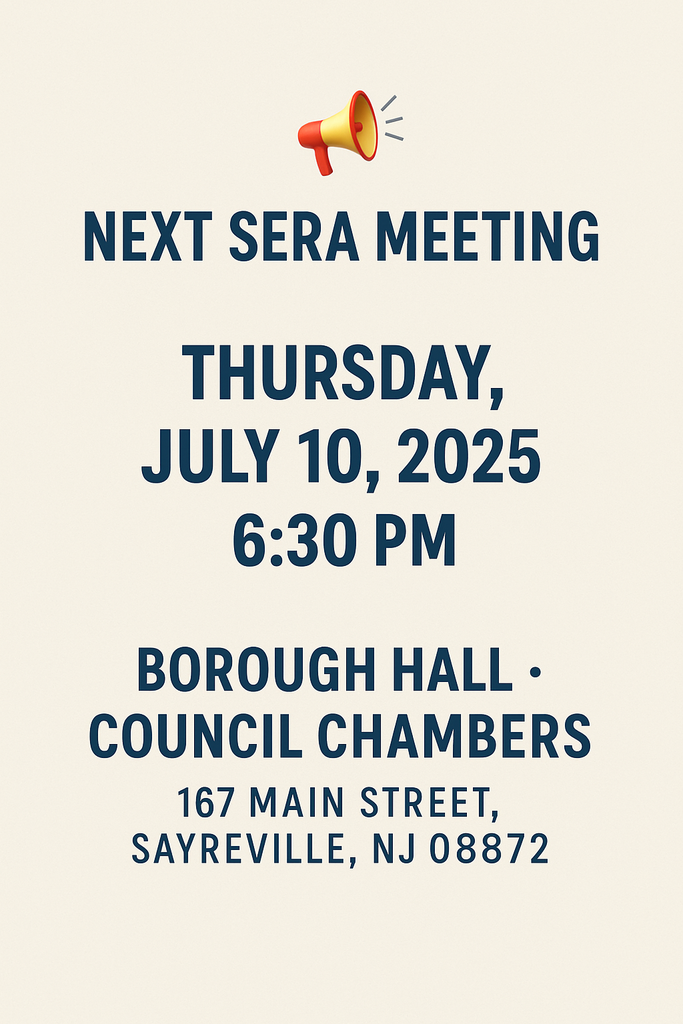 Next SERA Meeting Announcement