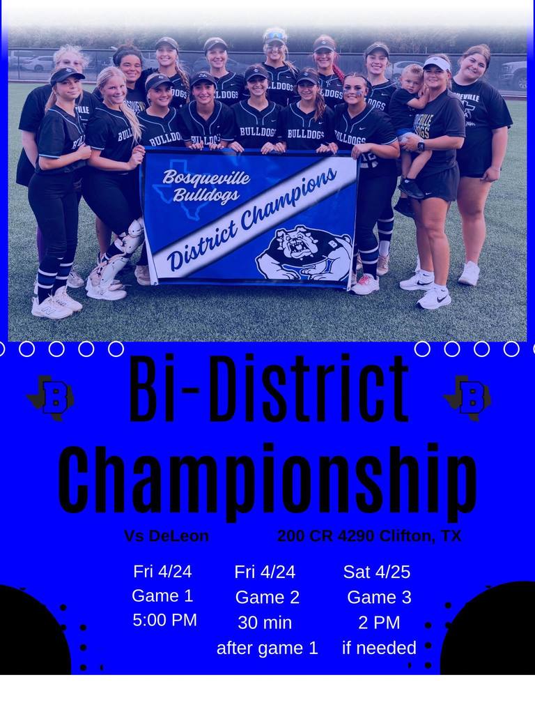Softball District Champions