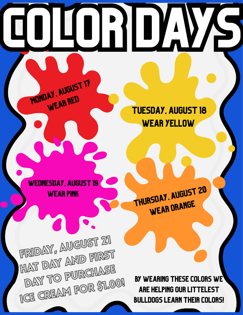 Color Days Week 1
