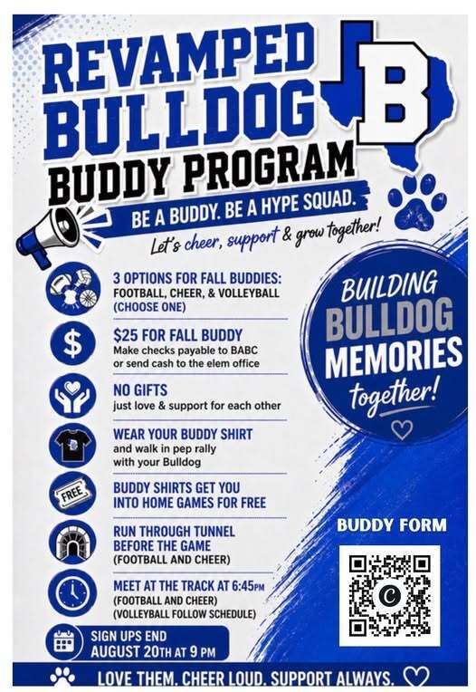 Bulldog Buddies!