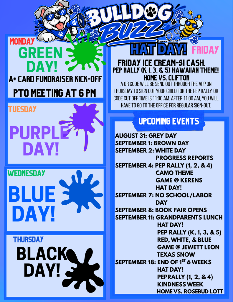Bulldog Buzz Week 2