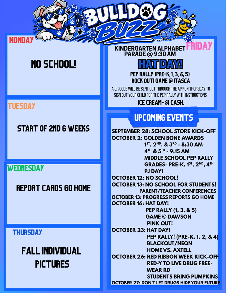 Bulldog Buzz Week 6
