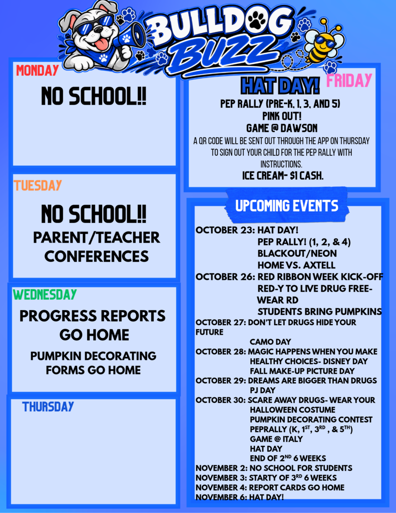 Bulldog Buzz Week 8