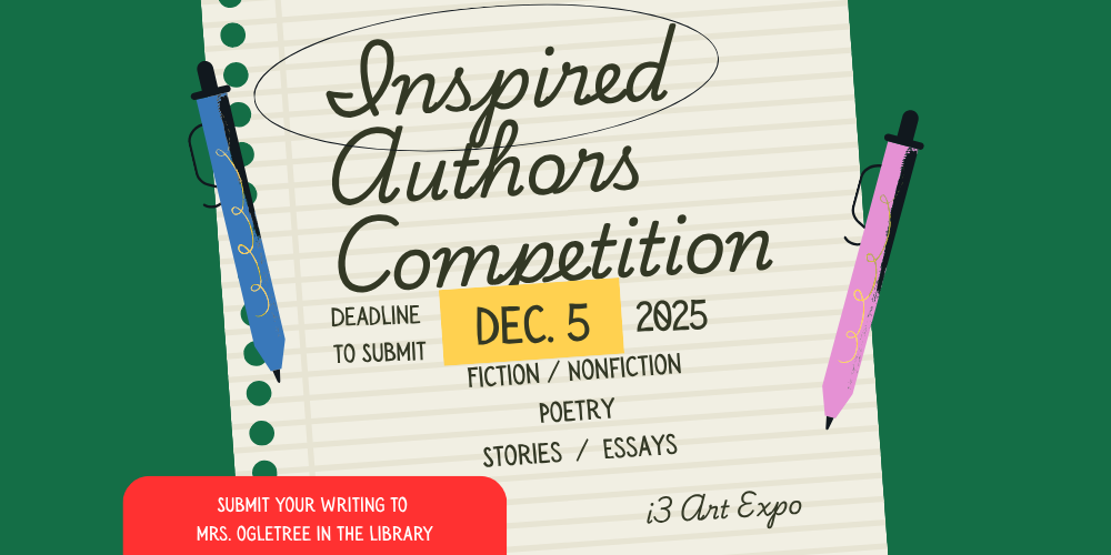 i3 Inspired Authors Competiton