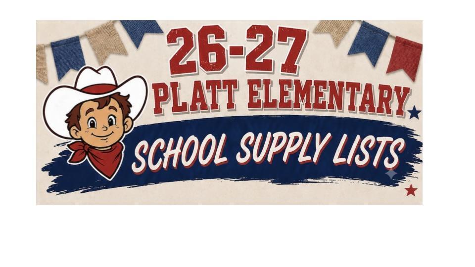 School Supply Lists