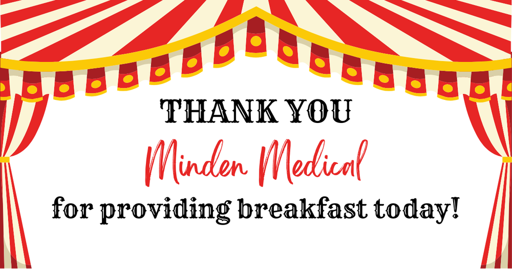 Thank you to Minden Medical