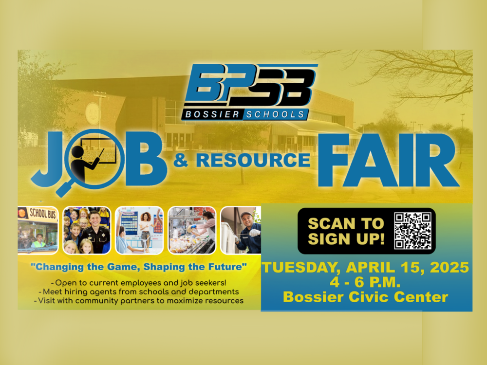 graphic: BPSB Job & Resource Fair to be held Tuesday, April 15, 2025