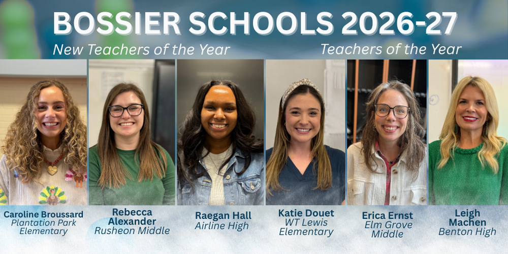 Photo collage of our New Teachers of the Year and Teachers of the Year