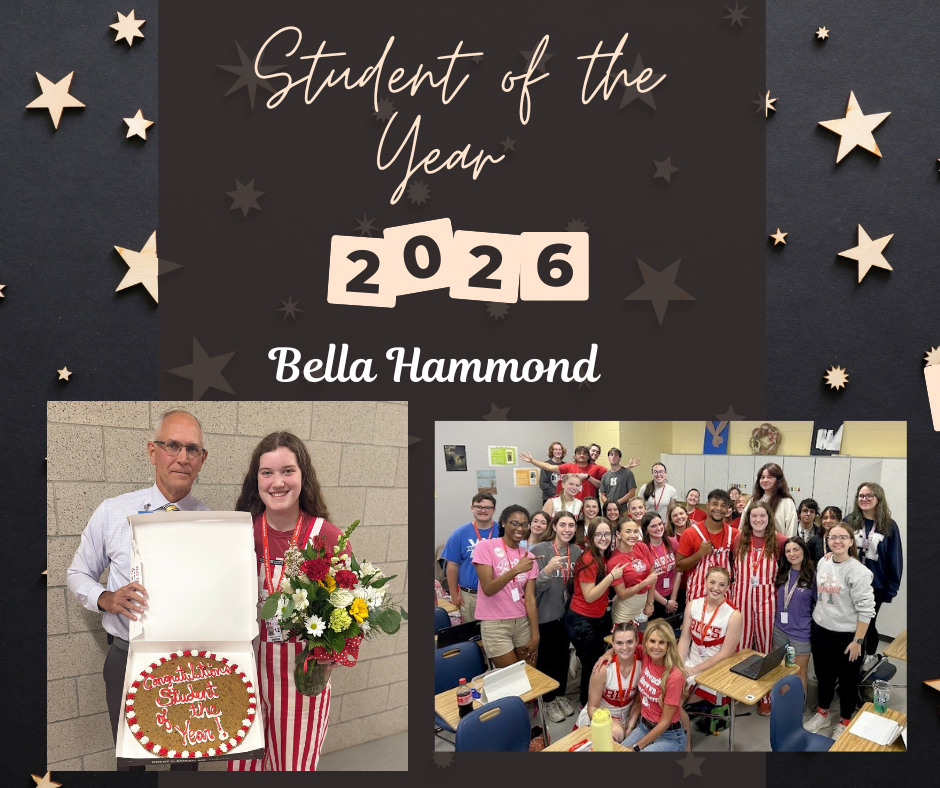 HHS Student of the Year Bella HAmmond