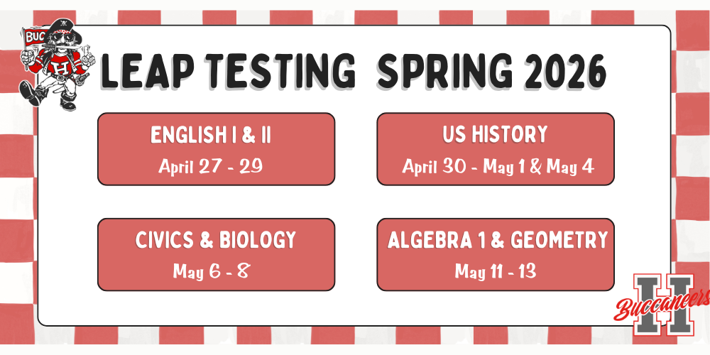 LEAP Testing Spring 2026