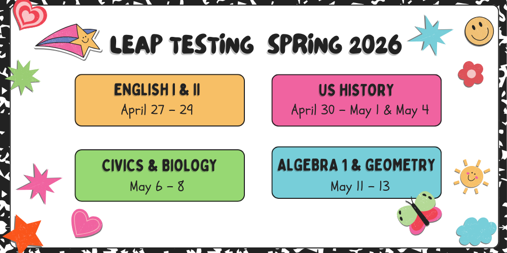 LEAP Testing Spring 2026