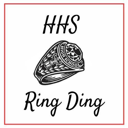 Picture is of a senior ring to promote the registration for Junior Ring Ceremony.