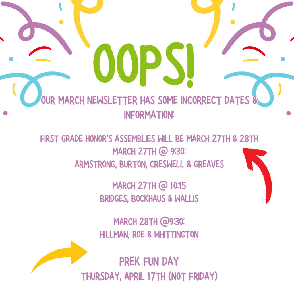Newsletter Oops!
