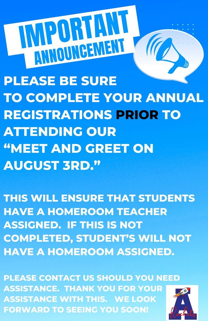 Important Information!