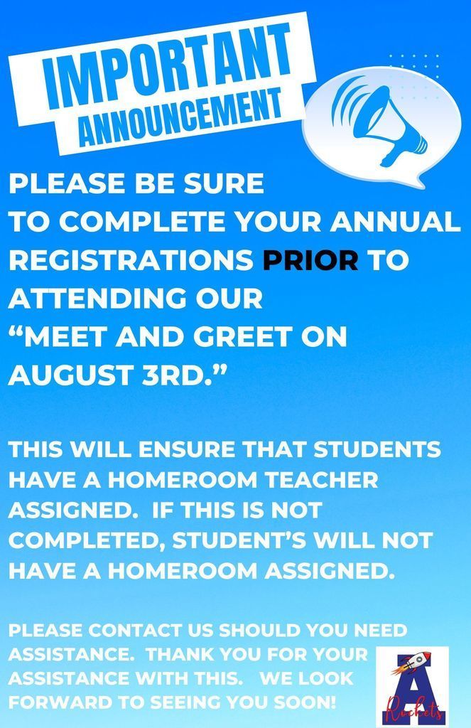 Important Information!