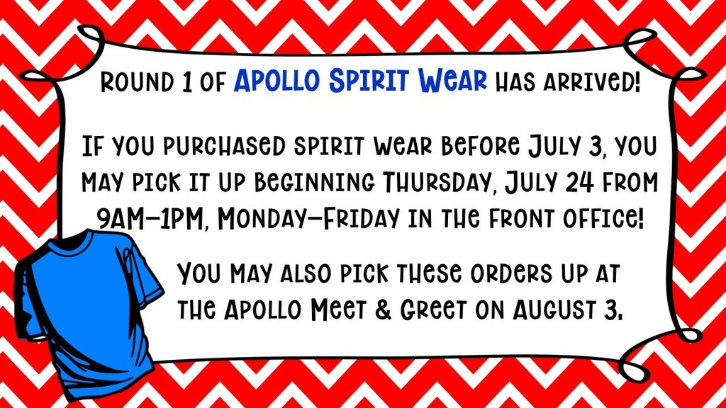Apollo Spirit Wear