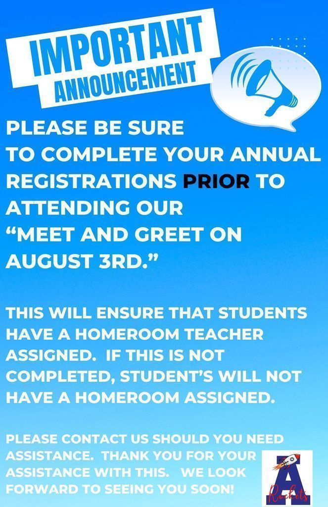 Important Information!