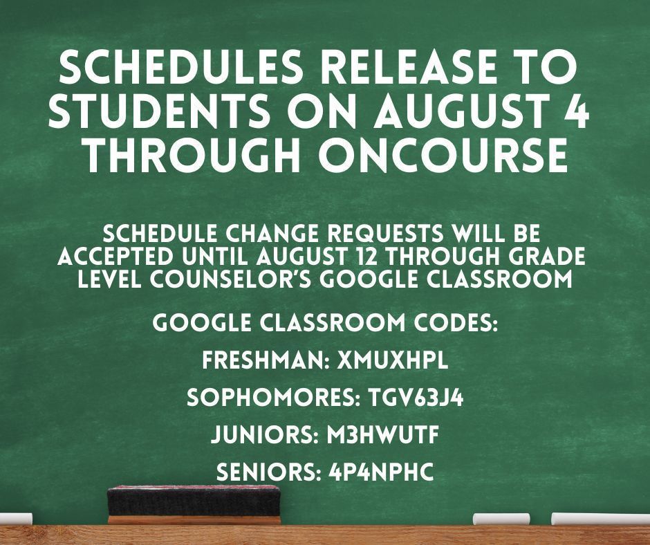 schedules