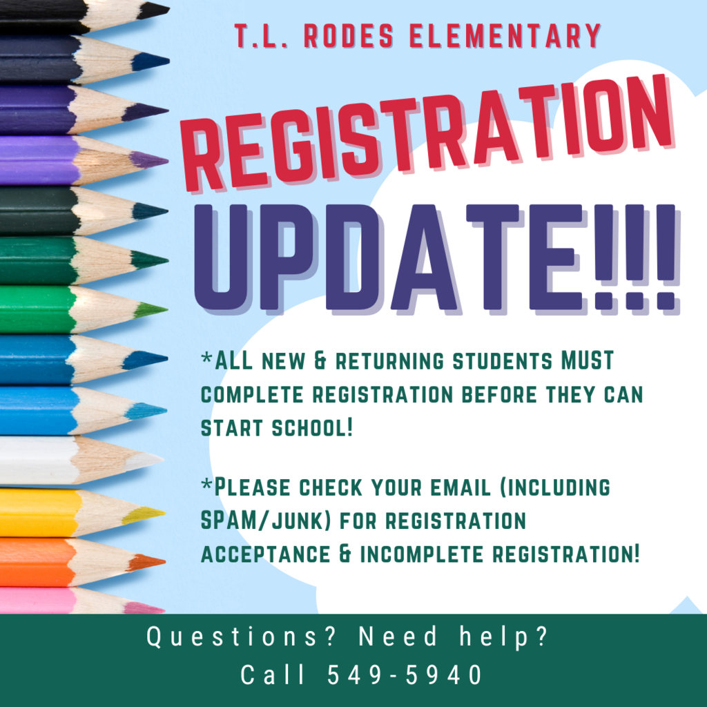 Registration update