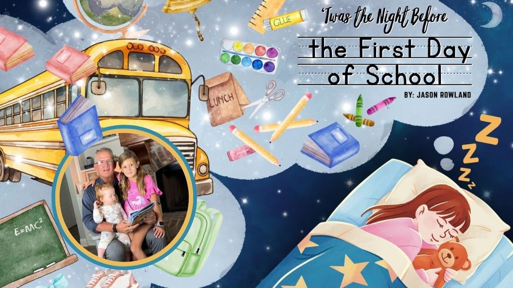 night before school book cover illustration