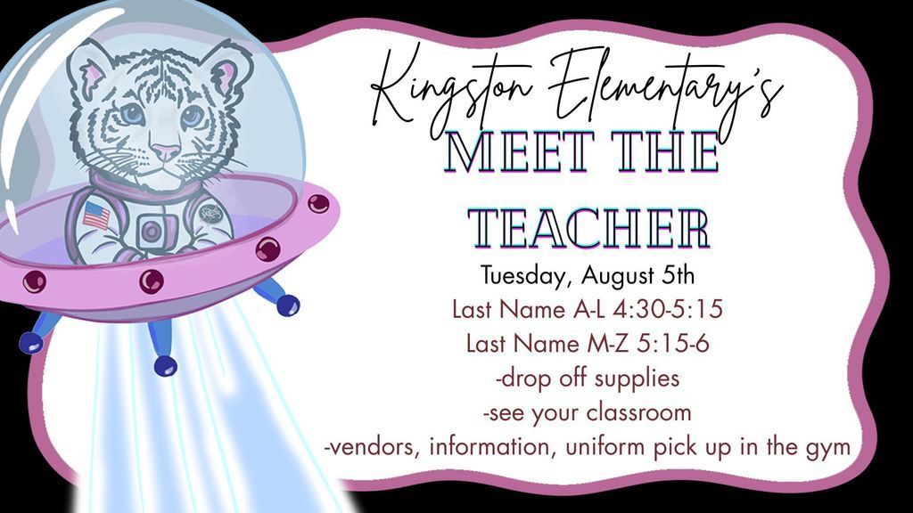 Can't wait to see all our shining stars today at Meet the Teacher!!   If you are NEW student and will be a CAR rider, you will need to pick up a car tag tonight! Otherwise, please use the 24-25 car tags. We will send home the new tags when they arrive. Thank you!