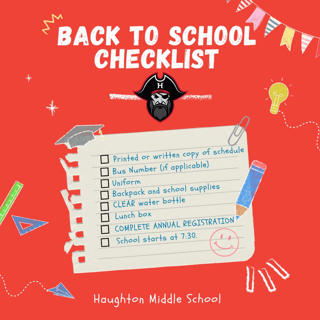 Back to School Checklist
