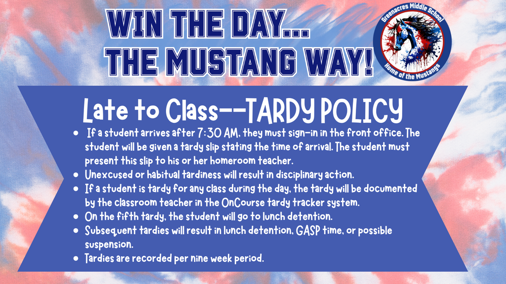 Tardy Policy