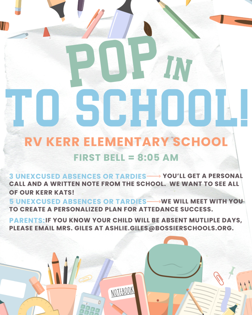 Pop in to school