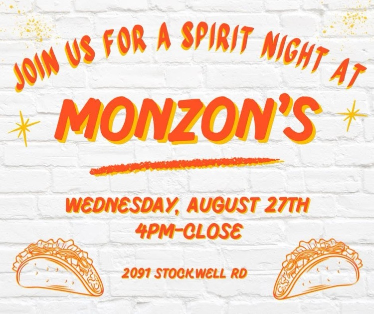 monzons spirit night