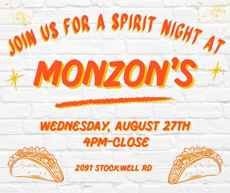 Monzons spirit night