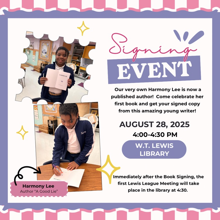 book signing event