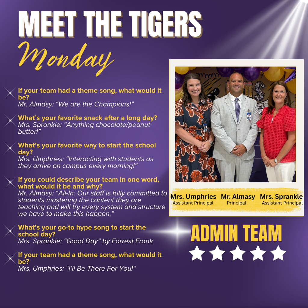 meet the tigers monday