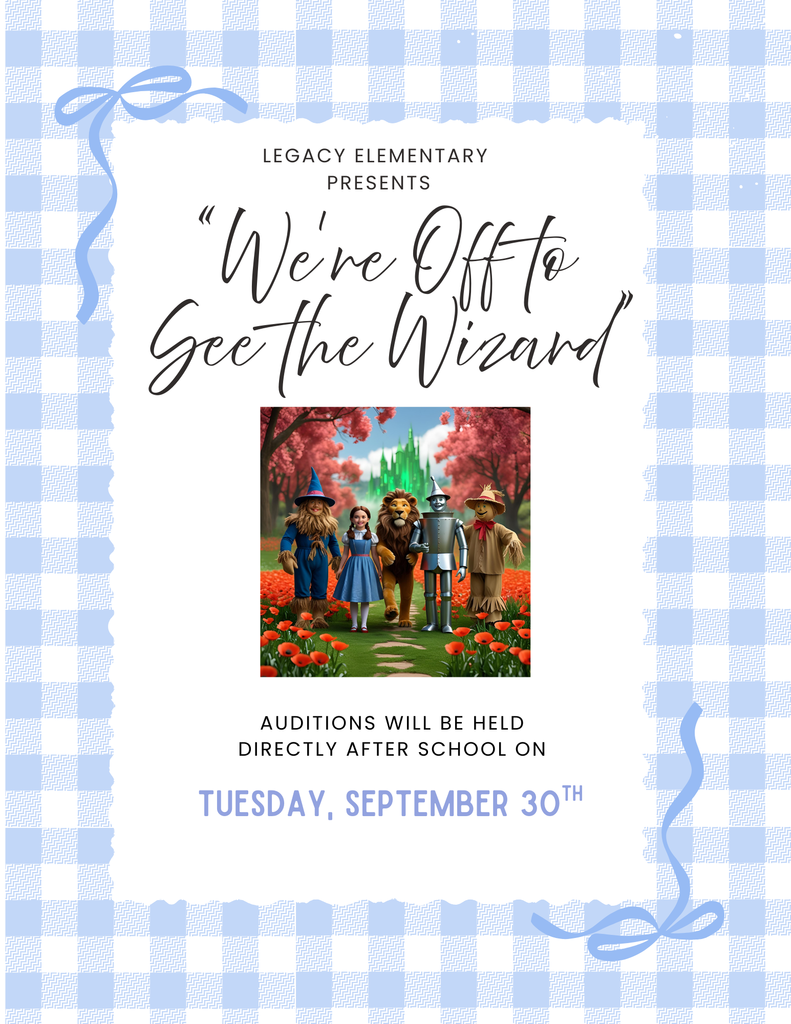 We're Off to See the Wizard Auditions