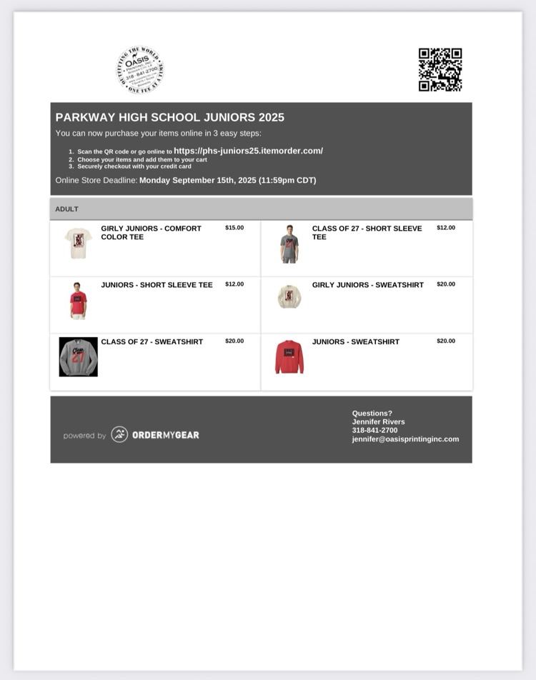 class of 2026 merch