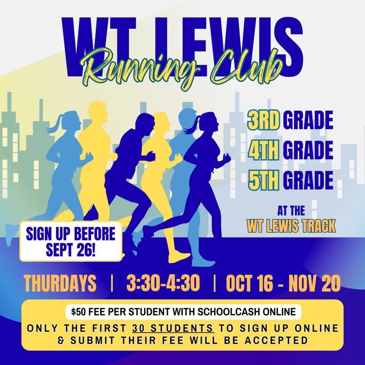 running club flyer
