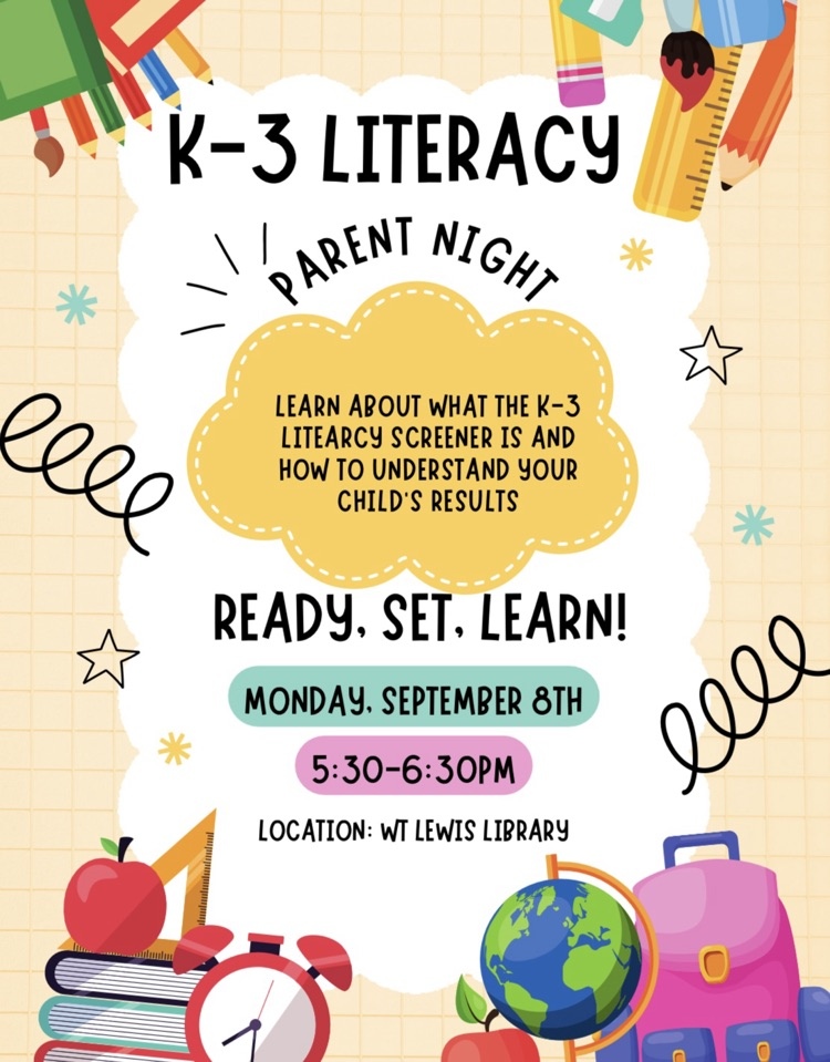 k-3 literacy night