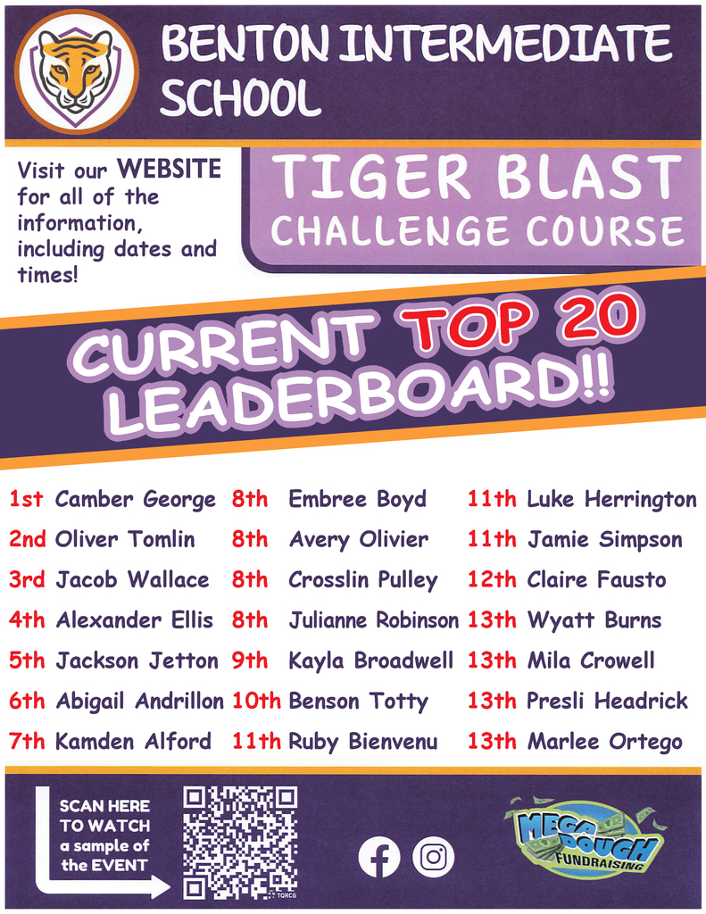 2025-26_BIS Tiger Blast Challenge Course