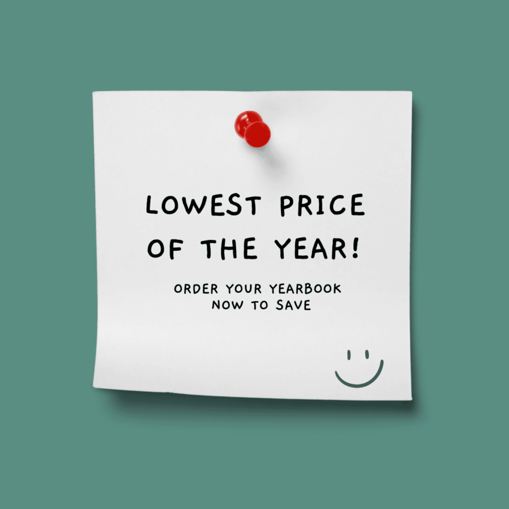 Yearbooks are  at the lowest price of the year