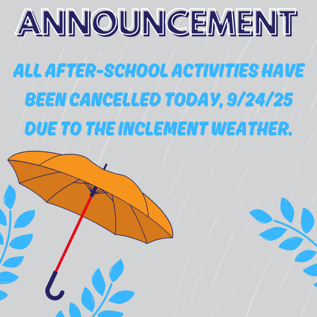 Cancelled After School activities