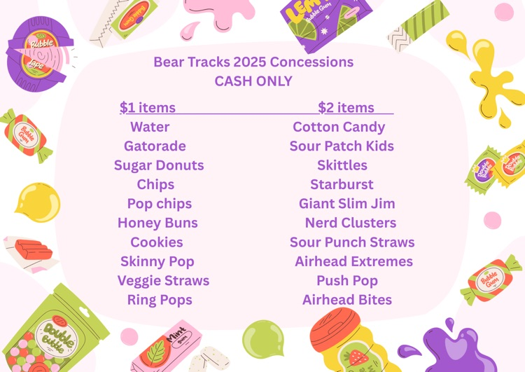Bear Tracks Info
