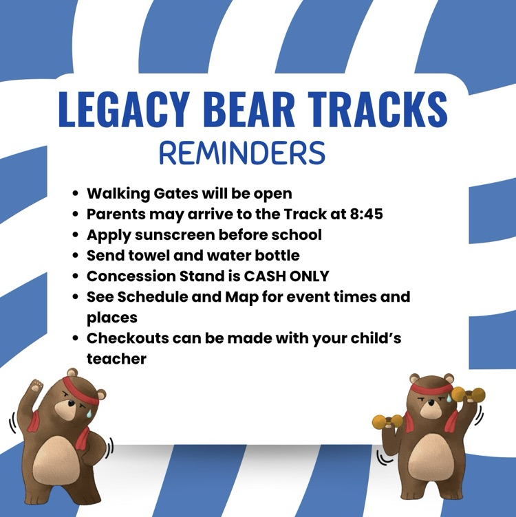 Bear Tracks Reminders