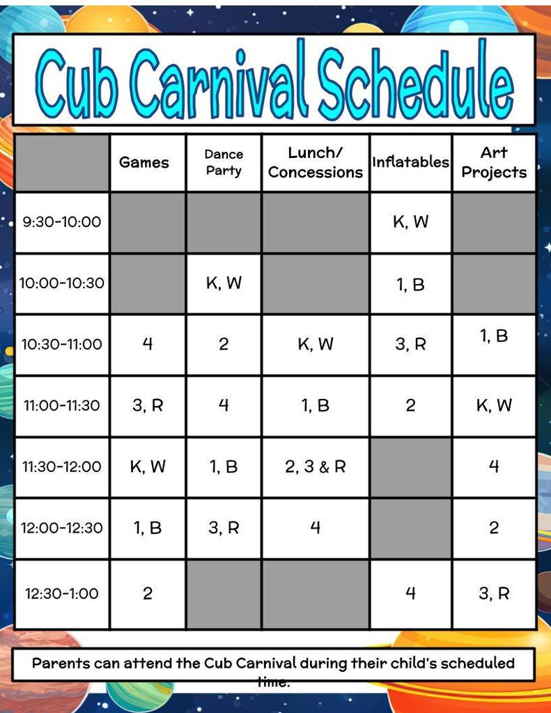 cub carnival