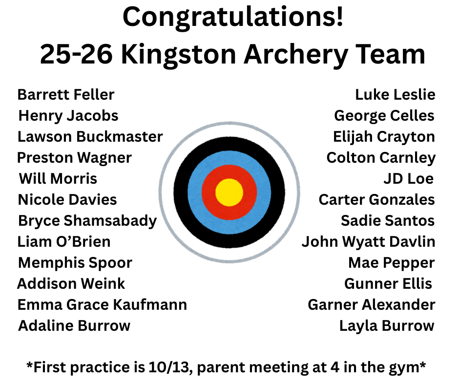 We are so proud of everyone who tried out!